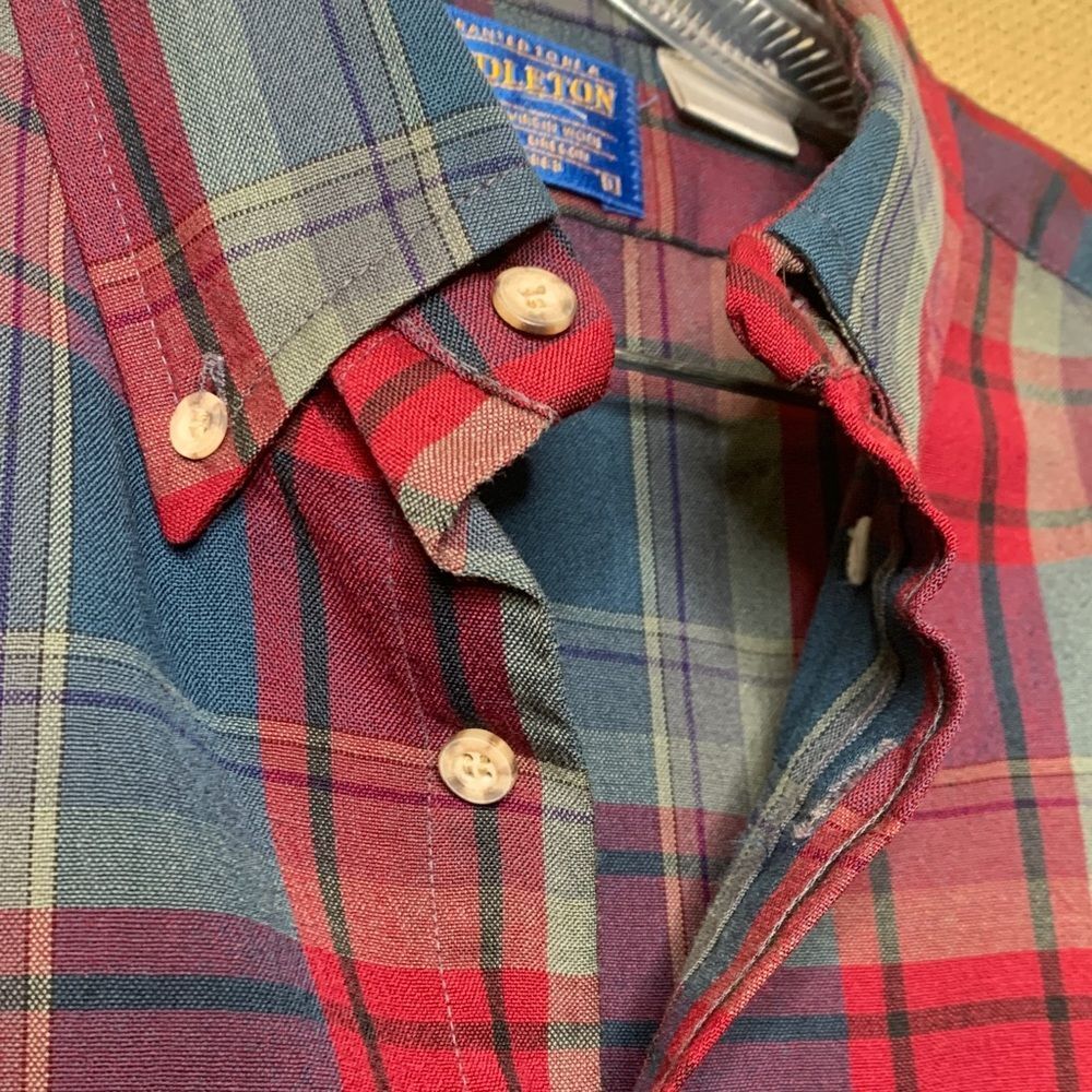 Pendleton, Sir Pendleton, Men's Classic Red And B… - image 3